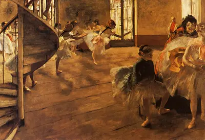 The Rehearsal Edgar Degas